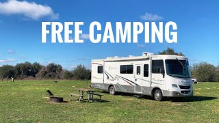 Free Camping in Florida at Lake Panasoffkee