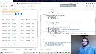 Shuffle an Array (Medium), Leetcode, C++