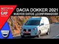 DACIA DOKKER 2021. Características / Motores / Precio / Lanzamiento