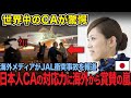 「日本人は世界の模範」海外メディアがJAL衝突事故を報道!日本人CAの対応力に海外から賞賛の嵐【海外の反応】