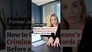 Full How to look up someone's criminal court records before a first date News