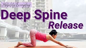 MOBILITY + DEEP RELEASE | Deep Spine Release & Hamstrings Stretch| Full Body Flow