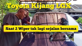 TOYOTA KIJANG LGX Saat 2 Wiper tak lagi sejalan