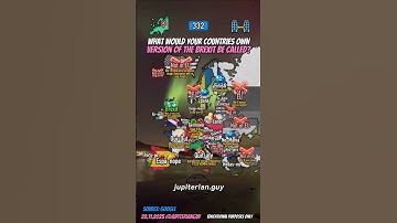 What would you countries own version of the brexit be called?🇬🇧 #shorts #map #geography #memes