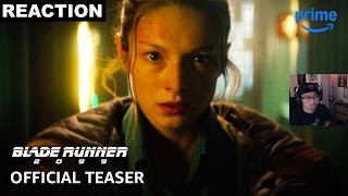 Reaction | Blade Runner 2099 - Official Teaser | Prime Video