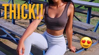How I Got a THICK Hourglass Shape Fast #ThickGirlRoutine