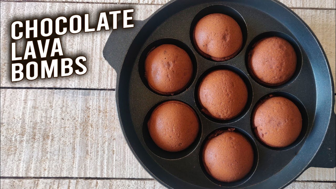 Chocolate Lava Bombs | World Chocolate Day | Instant Eggless Choco Lava Bomb Recipe By Varun | Rajshri Food