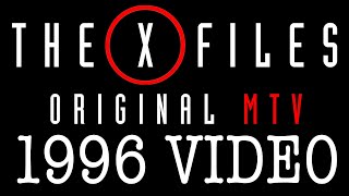 The X Files Theme (1996 MTV's Original Video) By Mark Snow