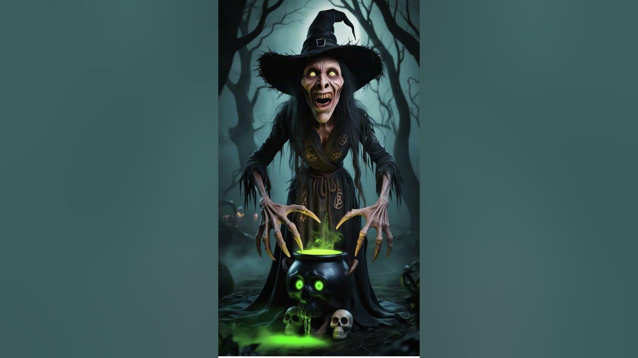 Terrifying Evil Witch Laugh That Will Haunt You!  | Scary Witch Sounds | #Shorts