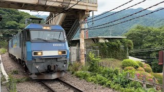 【EH200】2083レ 梁川駅通過