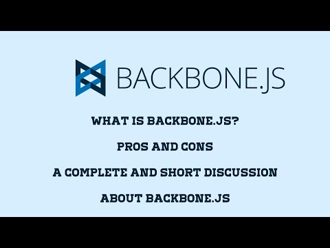 WHAT IS BACKBONE? A COMPLETE REVIEW ABOUT BACKBONE.JS. PROS AND CONS OF BACKBONE.JS