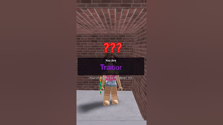 Existe Um Traidor Entre Nós... #edit #roblox #mm2