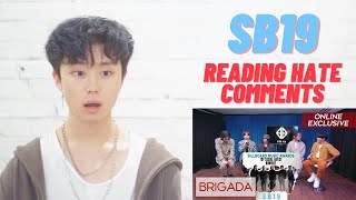 SB19 Reading Hate Comments | Brigada Online Exclusive REACTION