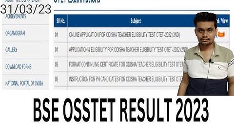 OSSTET RESULT 2023 RELEASED DATE,TIME DECLARED, HOW TO DOWNLOAD RESULT, LATEST NEWS OSSTET SELECTION