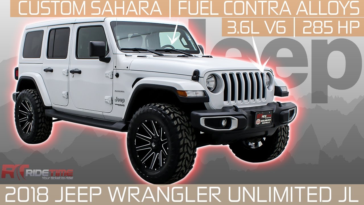Custom 2018 Jeep Wrangler Unlimited Sahara JL | WorldWide Delivery |   - YouTube