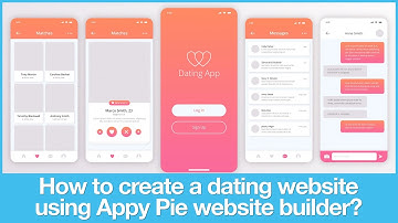 How to create a dating website using Appy Pie?