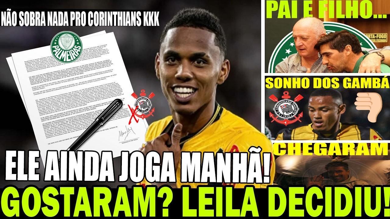 PALMEIRAS ANUNCIOU ANTES DA DECISÃO! DANTAS DECIDIDO PELA PRESIDENTE! FELIPÃO COMEMORA! PUMA ANUNCIA