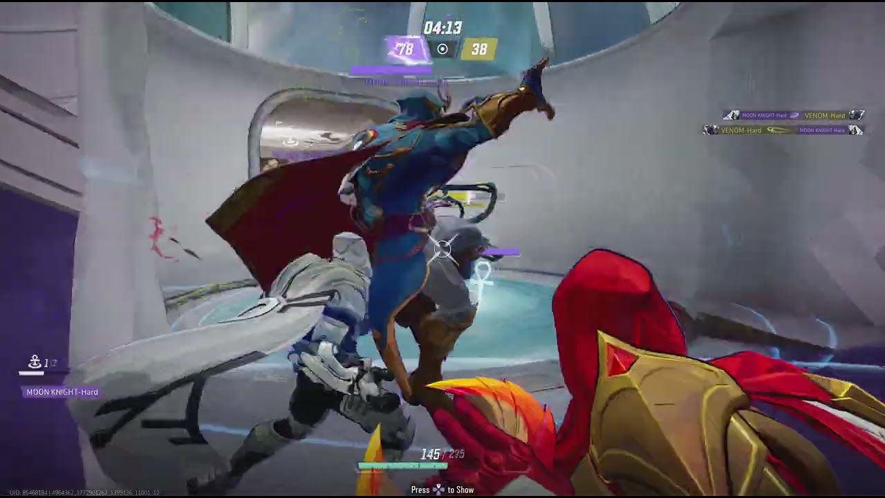 Marvel Rivals moon knight vs venom