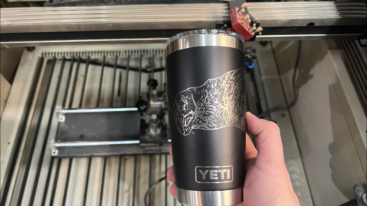 Laser-Engraved Yeti Drinkware