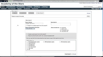 Almost automated emails from LGL