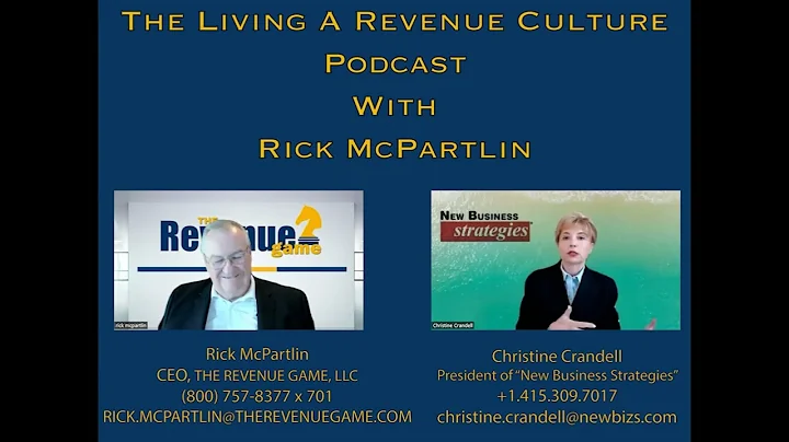 Living A Revenue Culture Podcast With Guest Christ...