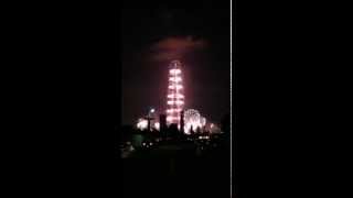 Awesome Burj Khalifa Fire works  Welcome 2013  New Year Countdown Fireworks in Dubai