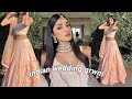 indian wedding get ready with me: hair, makeup & outfit *chaotic lol* |  Kim Mann