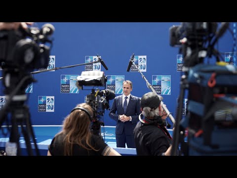 Δήλωση του Πρωθυπουργού Κ. Μητσοτάκη κατά την άφιξή του στη Σύνοδο Κορυφής του NATO στις Βρυξέλλες