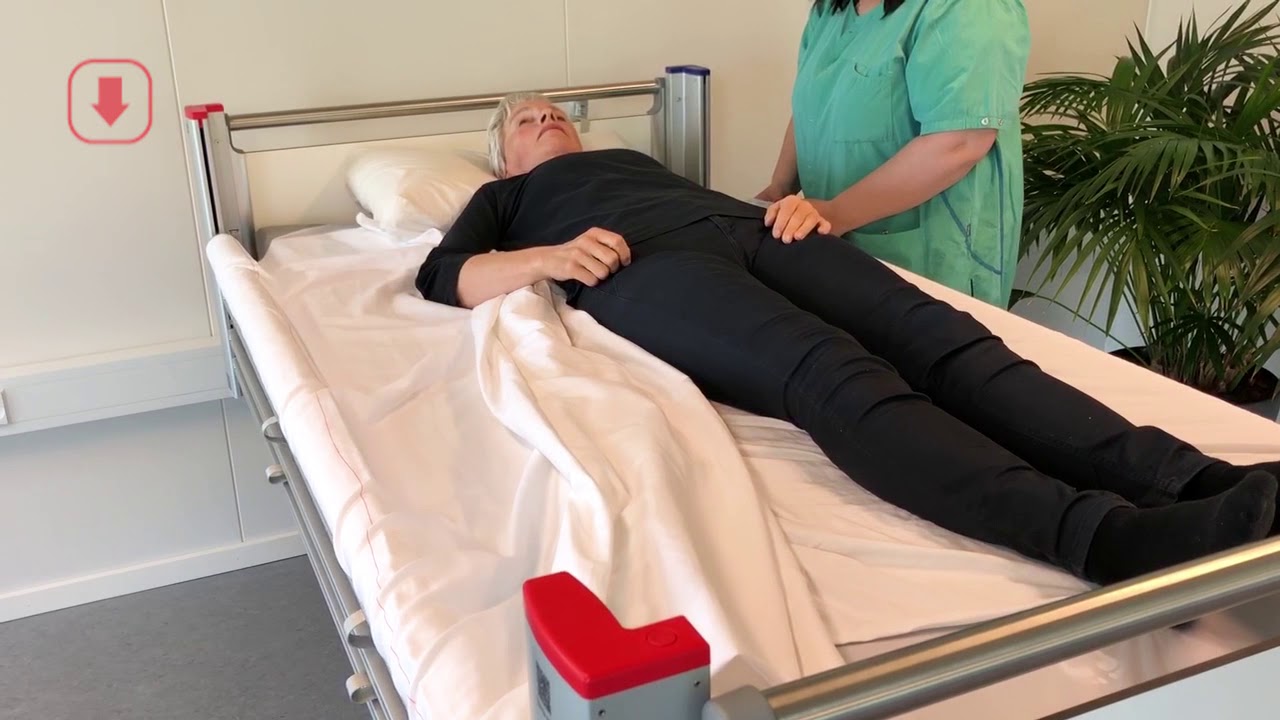Sådan skifter du lagen med patient i sengen med VENDLET Standard