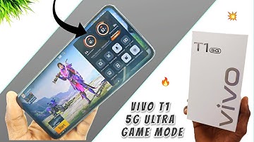 Vivo T1 5G Ultra Game Mode |Amazing Gaming Features|