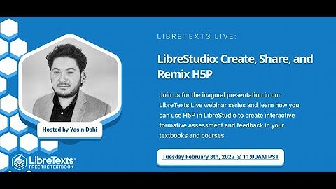 LibreStudio - LibreTexts H5P Studio