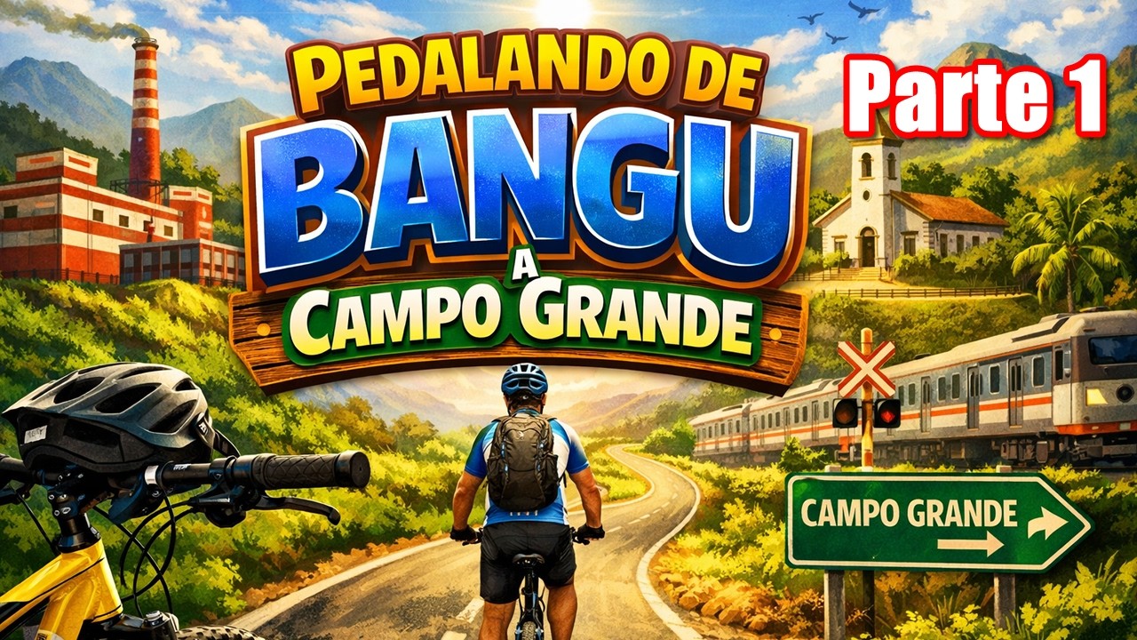 Bicicleta em Bangu - Pedalada até Campo Grande - P1
