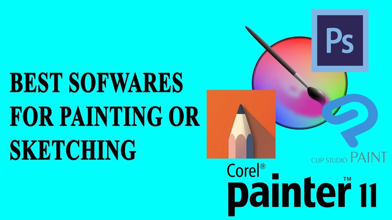 TOP 10 SOFTWARE'S FOR DIGITAL ARTISTS PAINTING, DRAWING OR SKETCHING