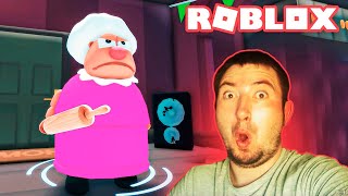 ПОБЕГ ОТ ЗЛОЙ БАБУШКИ в ROBLOX | История посещения бабушки