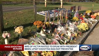 Wife of victim invited to speak with President Biden