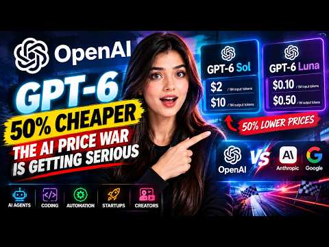 🚨 OpenAI Just Made GPT-6 50% Cheaper — The AI Price War Is Getting Serious