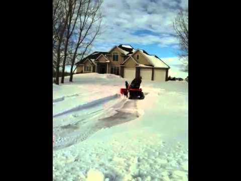 Electric Tractor Snow Blower Andy DeShon