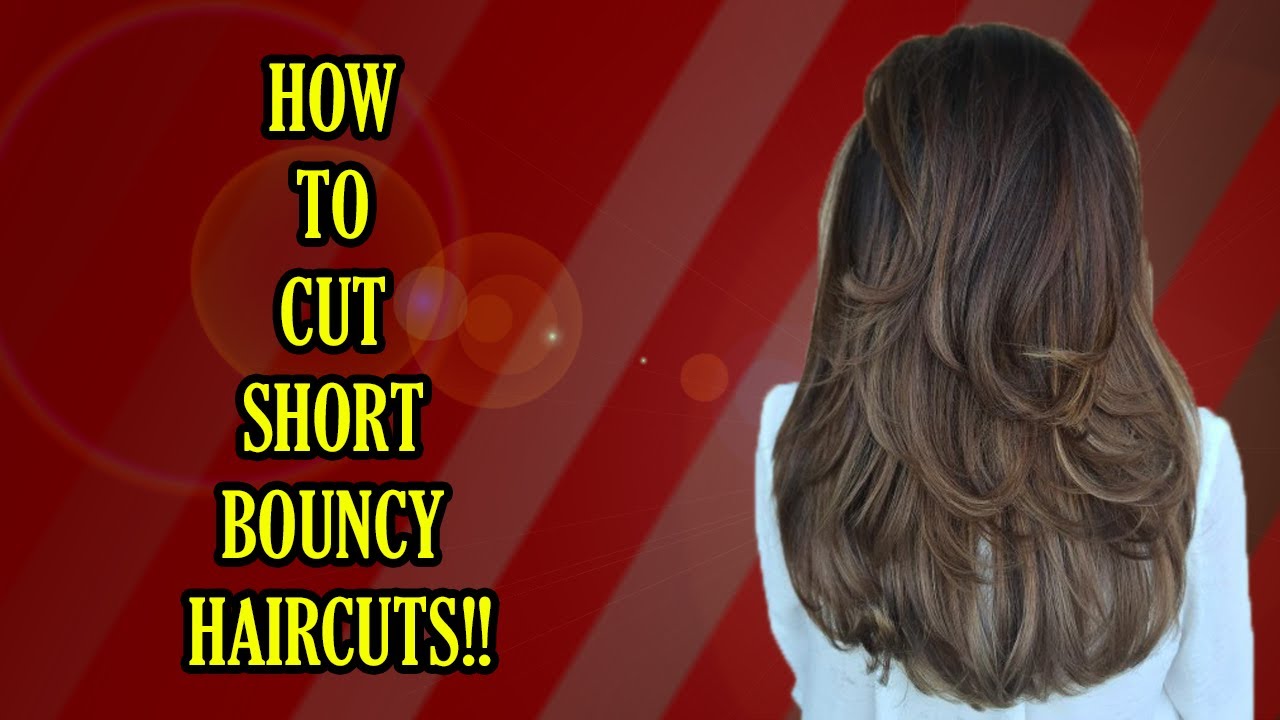 How To Cut Short Bouncy Haircuts Youtube