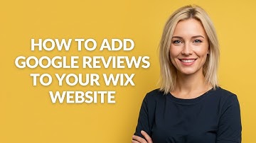 HOW TO ADD GOOGLE REVIEWS TO YOUR WIX WEBSITE - Julia