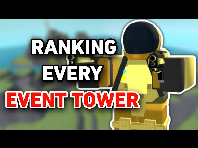 EVENT TOWERS ONLY - Tower Defense Simulator [Roblox] 