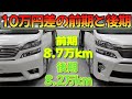 ［ アルファード / ヴェルファイア ］１０万円差の前期(上級グレード)と後期(ベースグレード)［２０系/中古車 ］