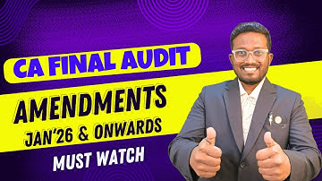 Amendments CA Final Audit - Jan