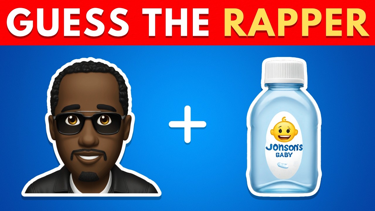 Guess The Rapper by Emoji | Rap Music Quiz 🎵🔥 - YouTube