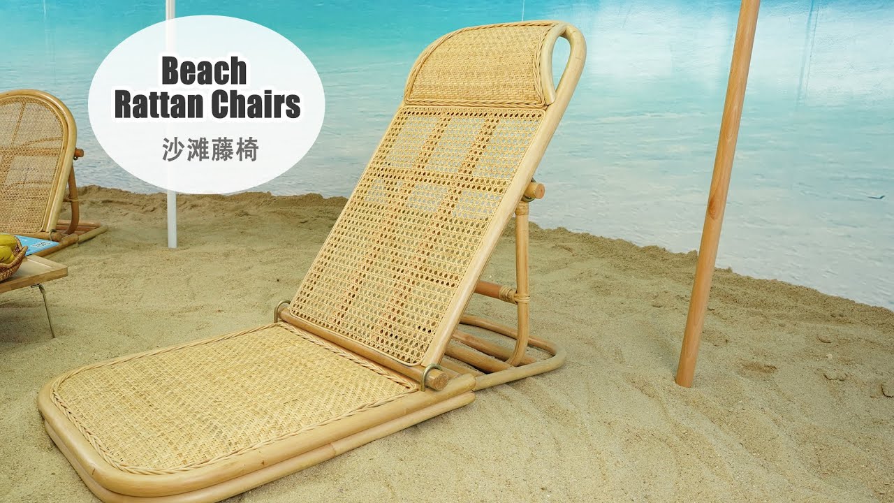 Seaside Serenity: IgerEnjoy's Wicker Beach Chair Showcase