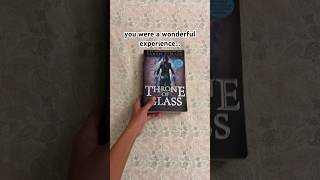 this book made me sad 😢 #books #booktube #reading #throneofglass #shorts