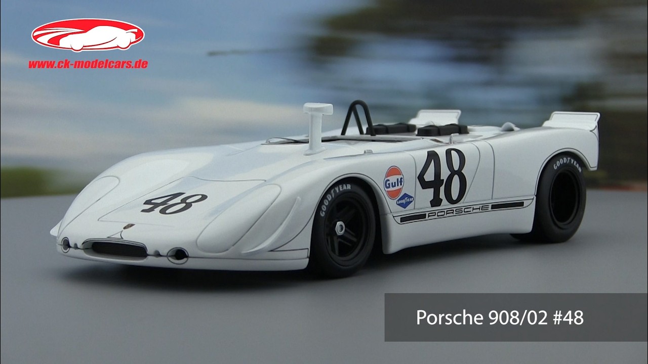ck-modelcars-video: Porsche 908/02 #48 2nd 12h Sebring 1970
