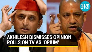 ‘Opium’: Akhilesh questions credibility of opinion polls on TV; Defends ban demand | UP Polls