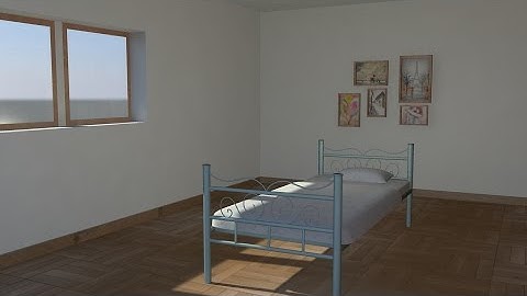 Autodesk Maya 2014 Tutorial How to model Bed Modeling, Texturing Part 4