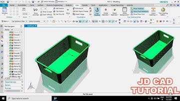 #Siemens #Nx 12 basket , Tutorial