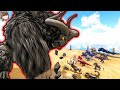 Wrath Endo VS Mod Dinosaurs | ARK Mod Battle Ep.446